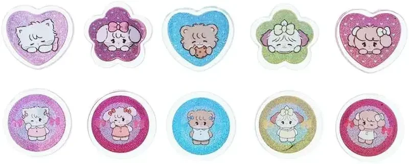Sun-Star Stationery Lil Mint Lila Mode Mikko Sticker Decal Kit