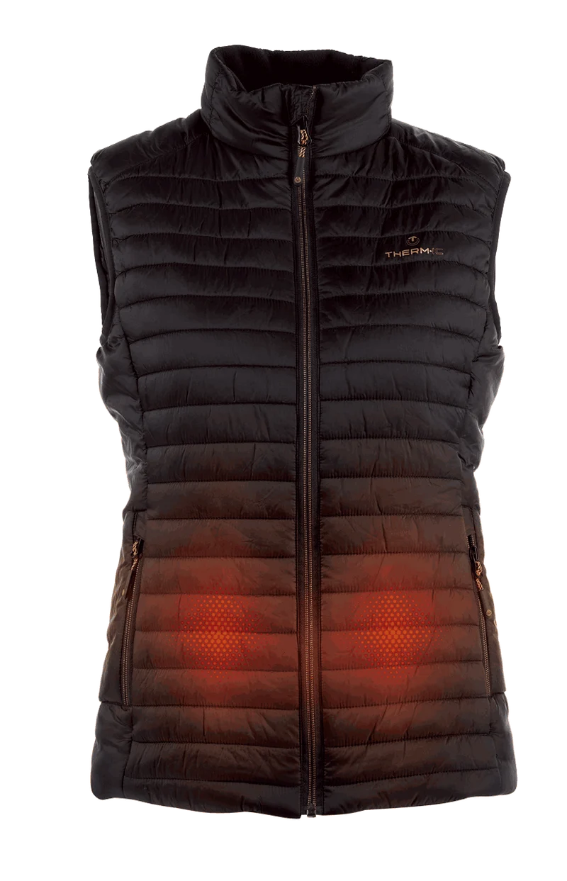 Heated jacket women black