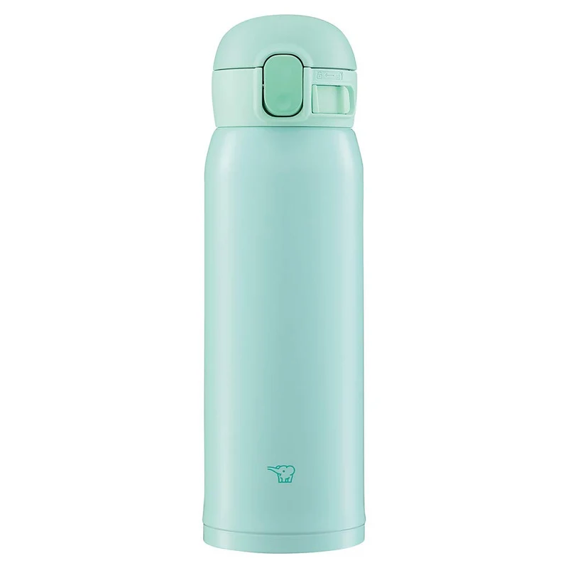 Zojirushi Sm-Wa48-Gl Stainless Steel Mug Seamless One Touch Apple Green 480ml - Thermos Bottles
