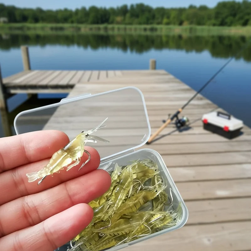 GAMMARUS – Ultrarealistischer Garnelenköder für Süß- & Salzwasser