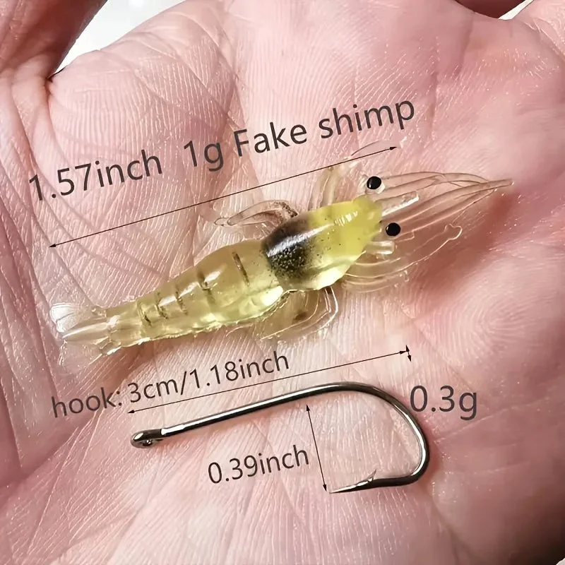 GAMMARUS – Ultrarealistischer Garnelenköder für Süß- & Salzwasser