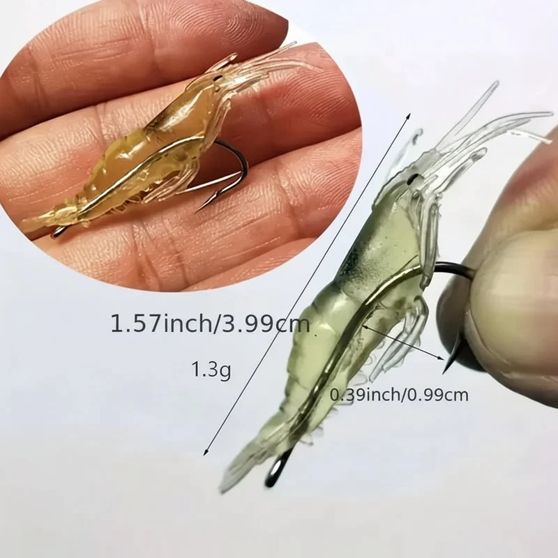 GAMMARUS – Ultrarealistischer Garnelenköder für Süß- & Salzwasser