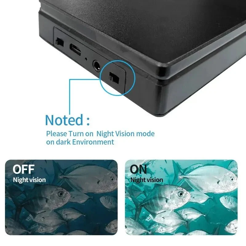 Unterfisch – 1080P Unterwasserkamera Für Süß- & Salzwasserfische