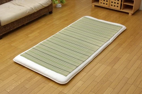 Ikehiko Corporation Hazuki Single Green Bed Pad 88X180Cm #7418959