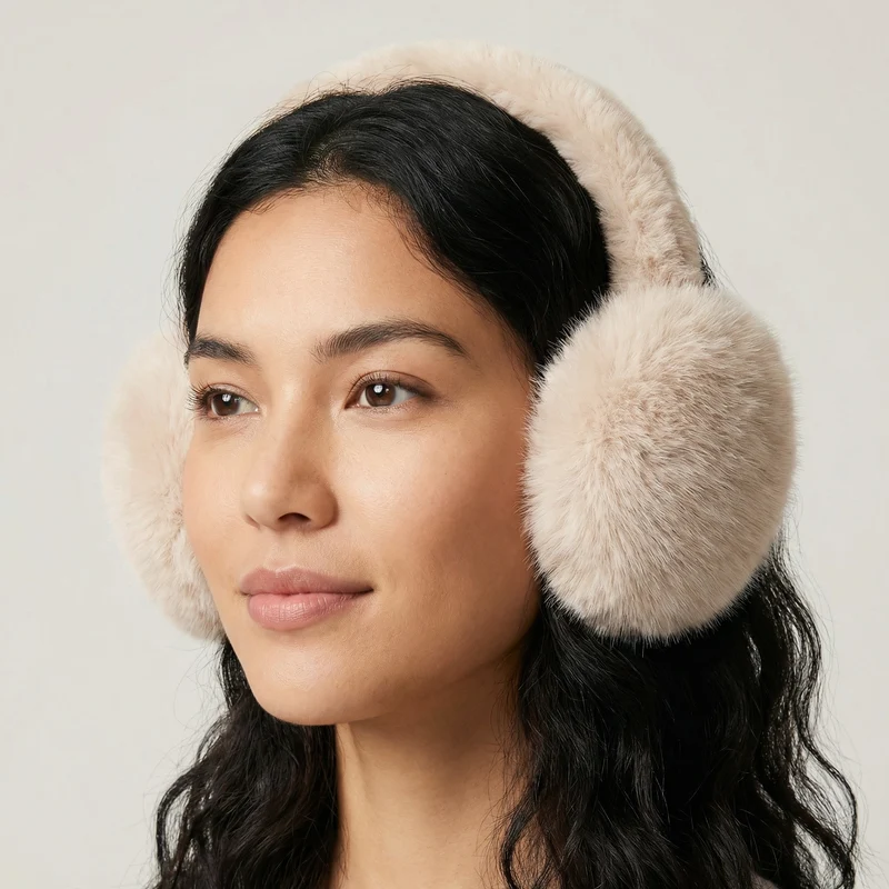 Ohrwärmer – Weiches Kunstfell & Faltbares Design für Behagliche Wärme im Winter