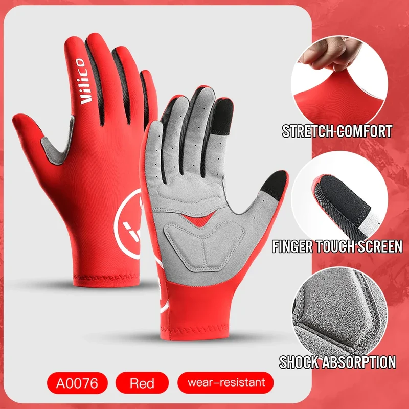 Halbfinger Fahrradhandschuhe – Rutschfeste Gripfläche & Atmungsaktives Design