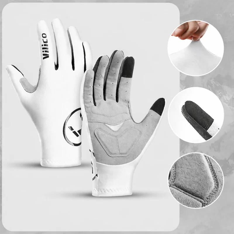 Halbfinger Fahrradhandschuhe – Rutschfeste Gripfläche & Atmungsaktives Design