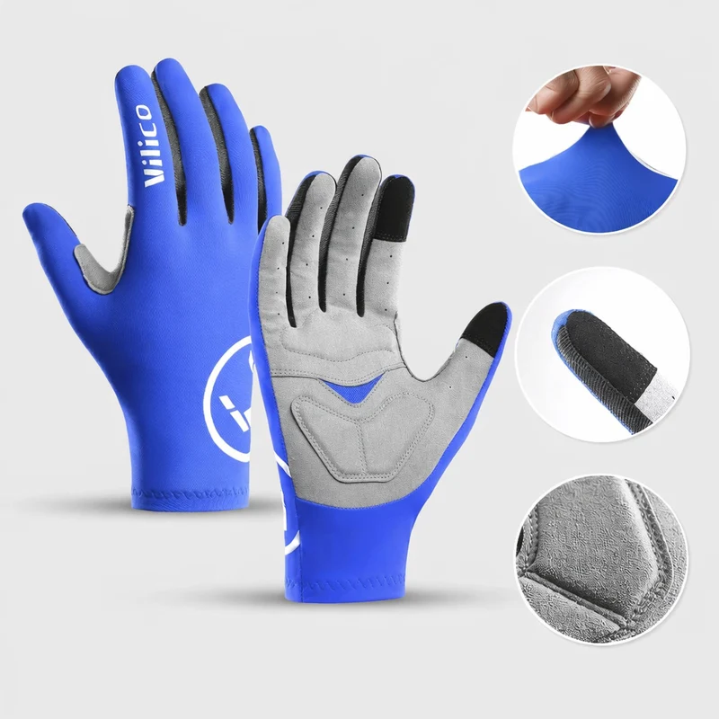 Halbfinger Fahrradhandschuhe – Rutschfeste Gripfläche & Atmungsaktives Design