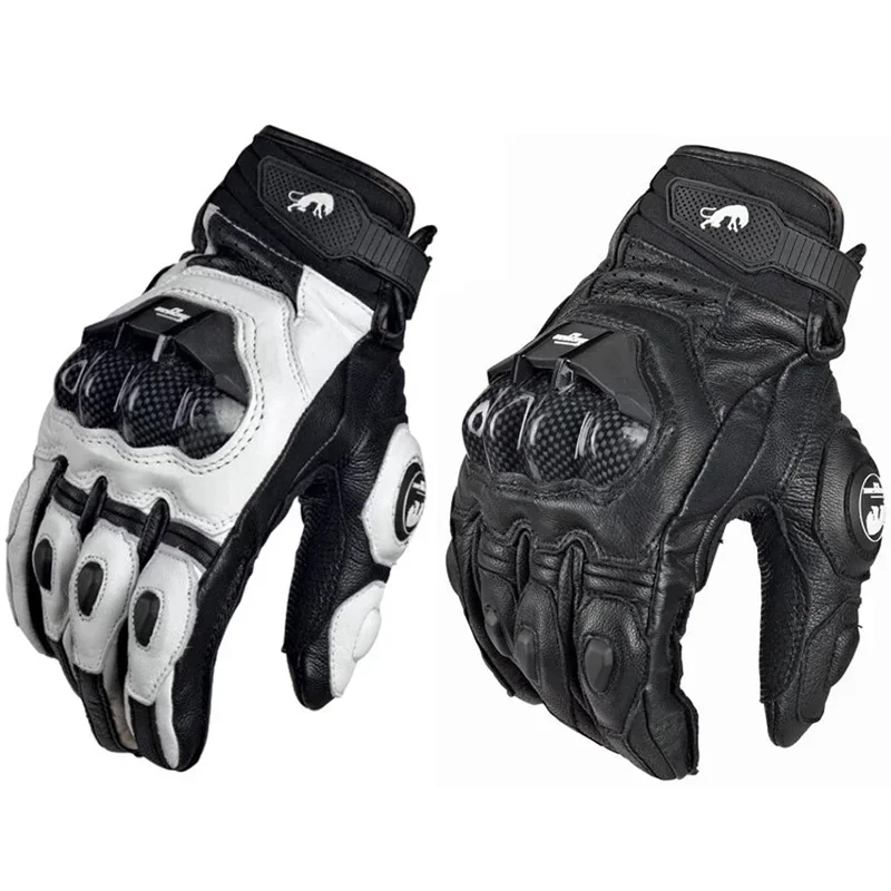 Motorradhandschuhe – Verstärkte Knöchelschale & Atmungsaktives Grip-Design