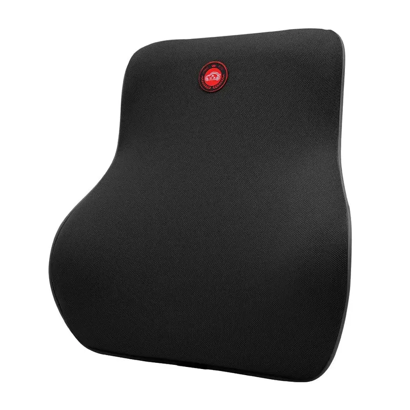 Auto Nacken- & Rückenkissen Set – Memory-Foam, Atmungsaktiv & Verstellbarer Gurt