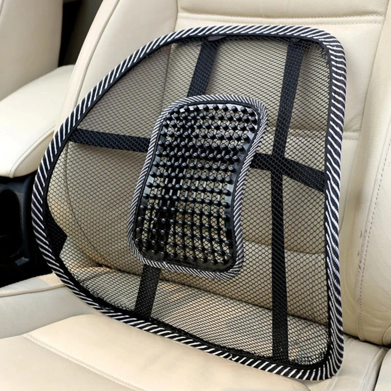 Auto Rückenstütze – Ergonomisches Mesh mit Stabiler Lendenzone & Flexibler Passform