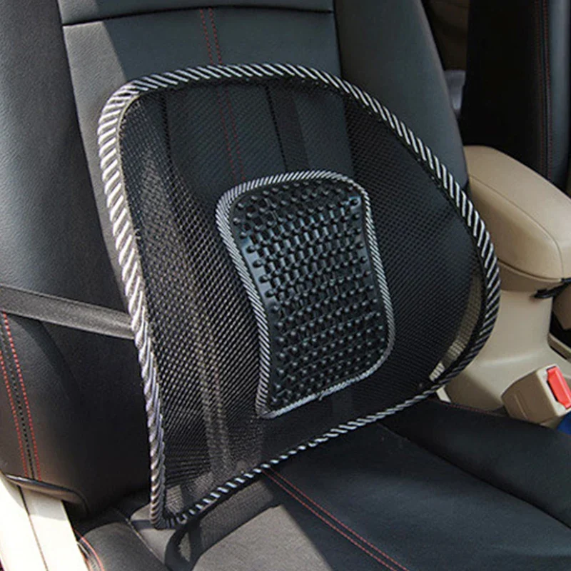 Auto Rückenstütze – Ergonomisches Mesh mit Stabiler Lendenzone & Flexibler Passform