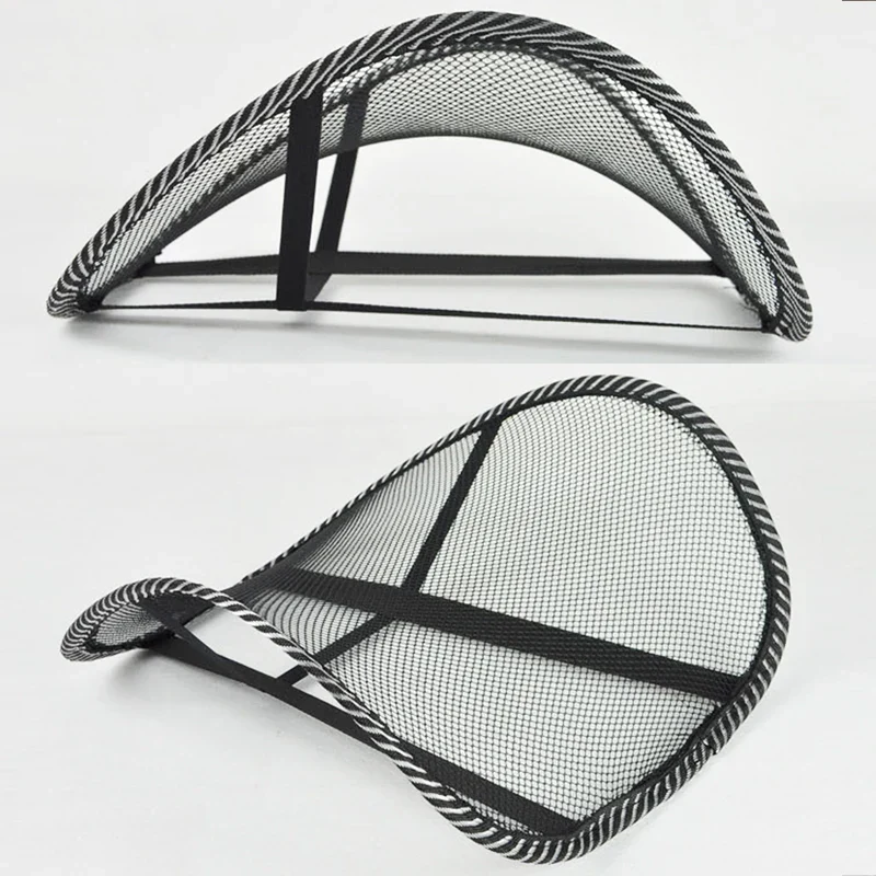 Auto Rückenstütze – Ergonomisches Mesh mit Stabiler Lendenzone & Flexibler Passform