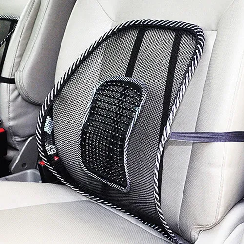 Auto Rückenstütze – Ergonomisches Mesh mit Stabiler Lendenzone & Flexibler Passform