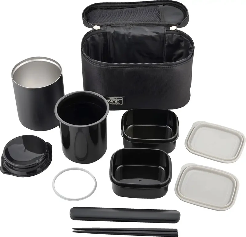 Wahei Freiz Japan Bento Box Rice Side Dish 840Ml Thermal Insulated Lunch Case Flr-8163