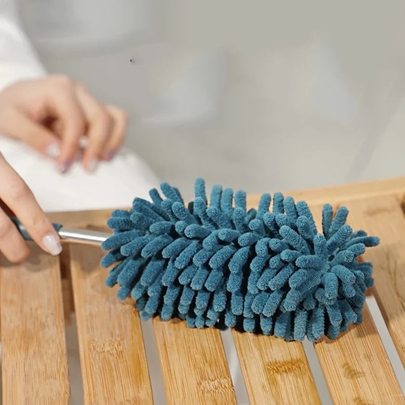 Teleskopischer Staubwedel – Flexibler Mikrofaserreiniger mit Ergonomischem Griff & Effektiver Staubaufnahme