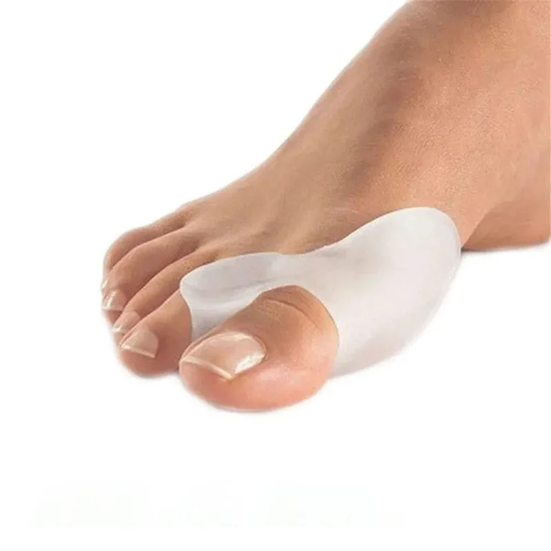 Silikon Gel Zehenspreizer – Weiche, Wiederverwendbare Hallux-Valgus-Korrektur für Schmerzfreie Zehenausrichtung