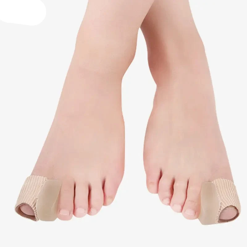 Silikon Gel Zehenspreizer – Weiche, Wiederverwendbare Hallux-Valgus-Korrektur für Schmerzfreie Zehenausrichtung