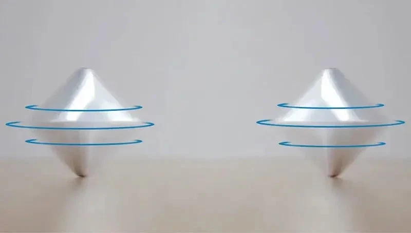 Fidget Flip Toy – Gewichtet aus Metall, Klick-Feedback & Taschenformat