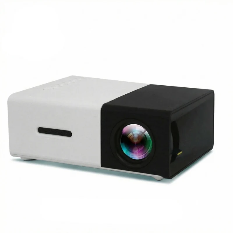 Mini Projektor – Tragbares HD-Display, Bis 120" Bild & HDMI/USB Anschluss