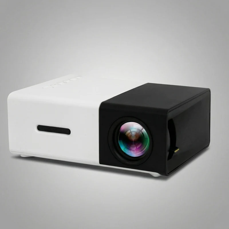 Mini Projektor – Tragbares HD-Display, Bis 120" Bild & HDMI/USB Anschluss