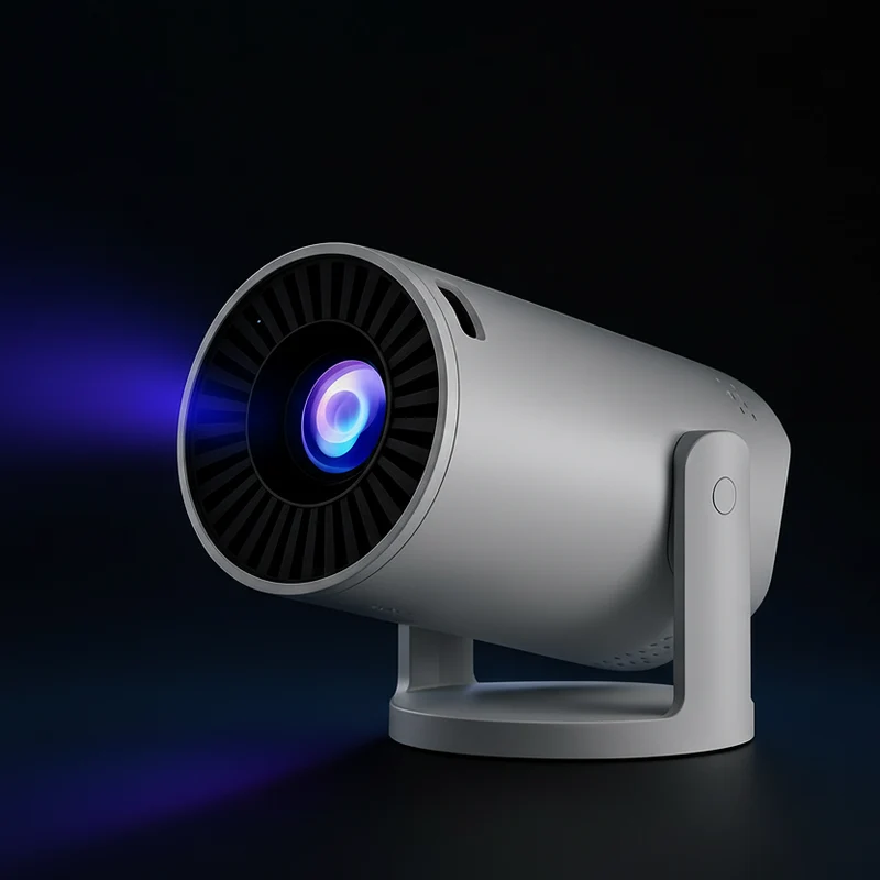 Mini Projektor – Tragbar, Wireless Screen Mirroring & Integrierter Lautsprecher