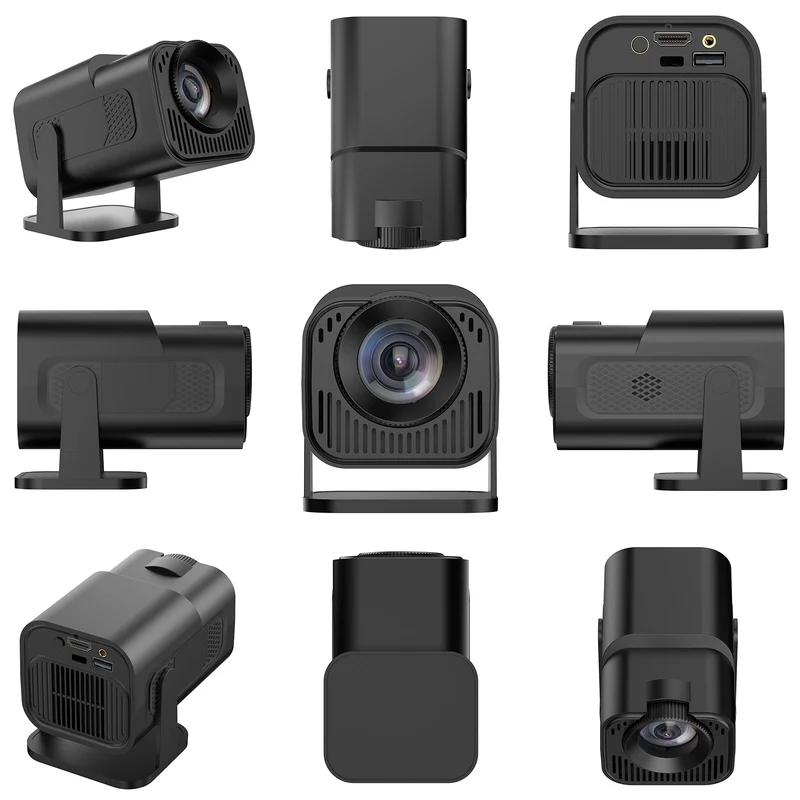 Mini Projektor – Tragbar, Wireless Screen Mirroring & Integrierter Lautsprecher