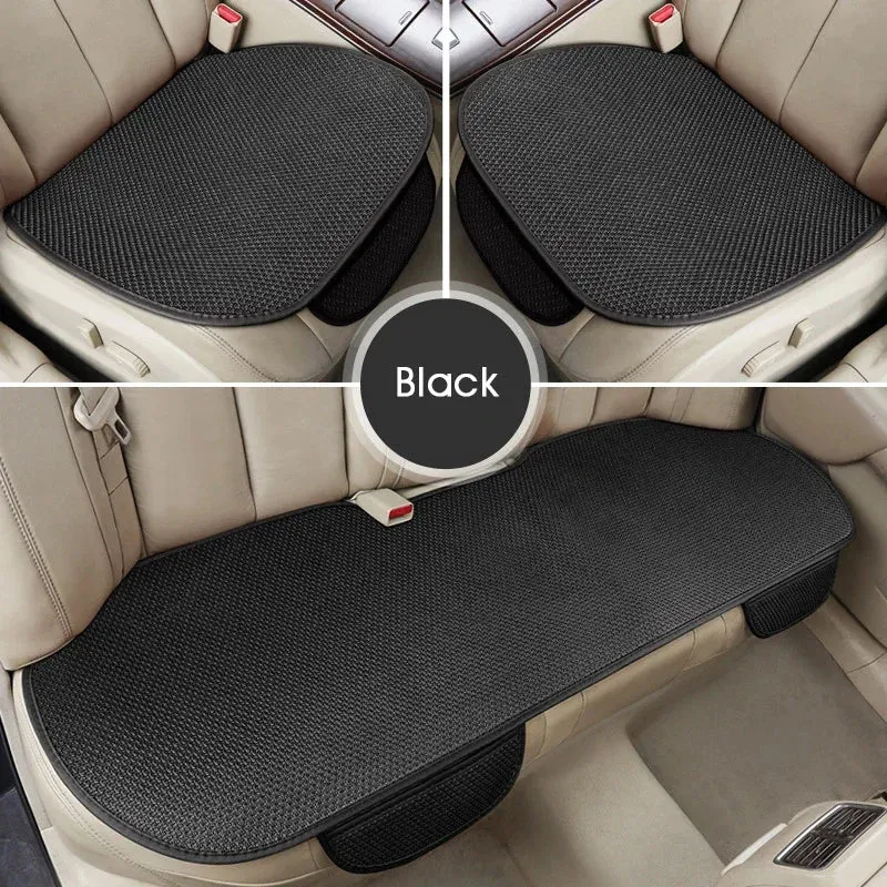 Auto Sitzkissen – Ergonomisches, Atmungsaktives Eisseide-Kissen für Komfort bei Langen Fahrten