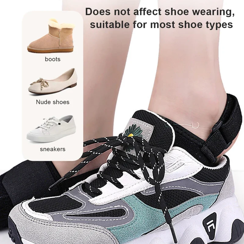 Hallux Valgus Korrektor – Verstellbare Orthopädische Zehenschiene mit Aluminiumstütze & Fersenband