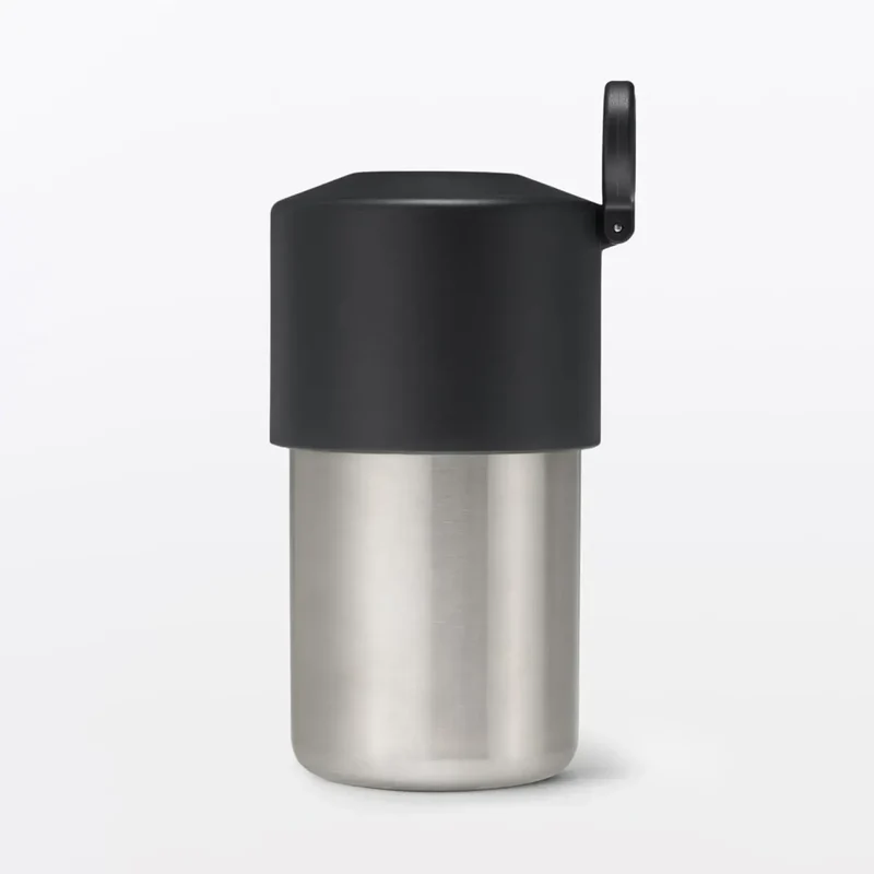 Muji Cold Bottle Cooler Holder, Durable Collapsible Handle 500ml
