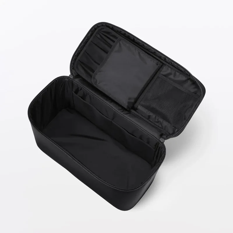 Muji Recycled Nylon Makeup Organizer Box for Beauty Routine