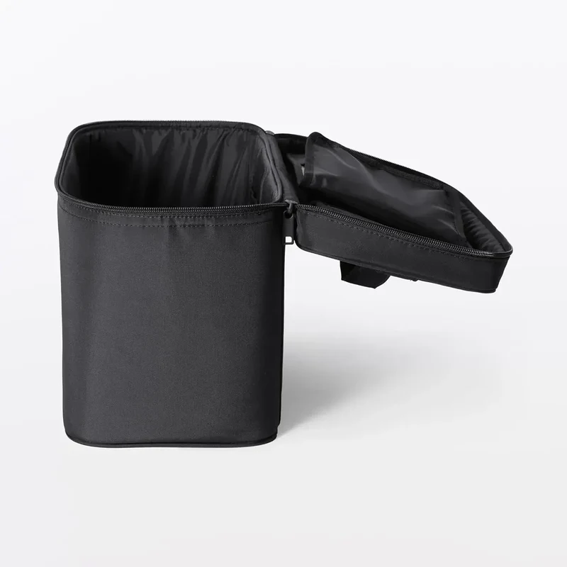 Muji Recycled Nylon Makeup Organizer Box for Beauty Routine