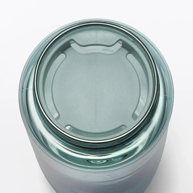 Muji Easy Carry Portable Drink Bottle 350ml Smoky Green