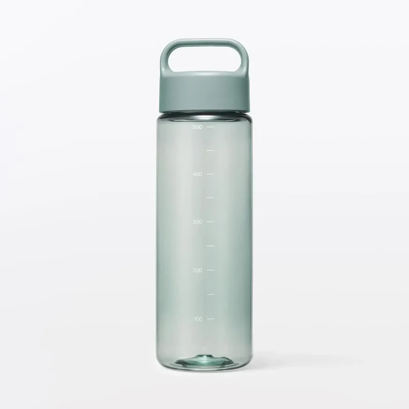 Muji Easy Carry Portable Drink Bottle 350ml Smoky Green