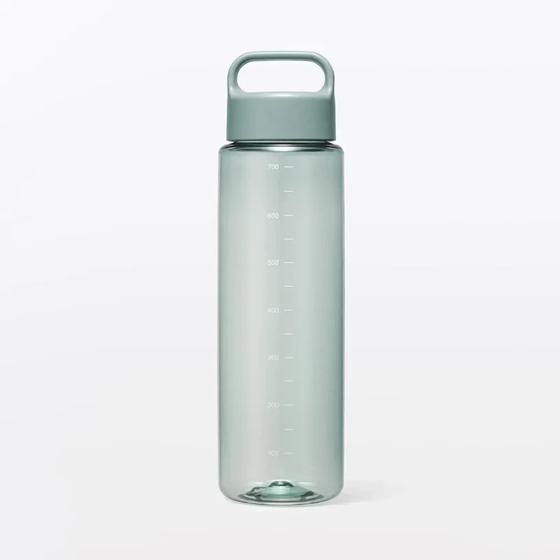 Muji Easy Carry Portable Drink Bottle 350ml Smoky Green