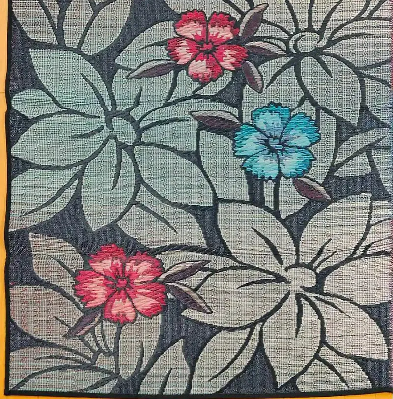 Ikehiko Corporation Igusa Black 140X200Cm Rug -