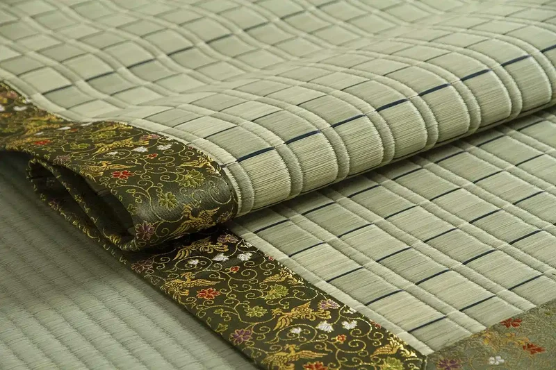 Ikehiko Gozen Goza Buddhist Altar Rush Rush Kakegawa Weave Matsukawa 88X120Cm #3101639