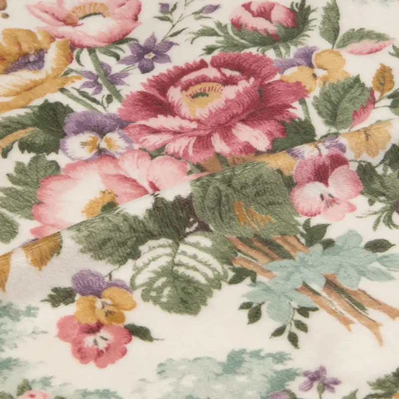 Nishikawa Warm Pillowcase 63X43Cm Washable 100% Cotton Rose Chateau Japan Pj01351695