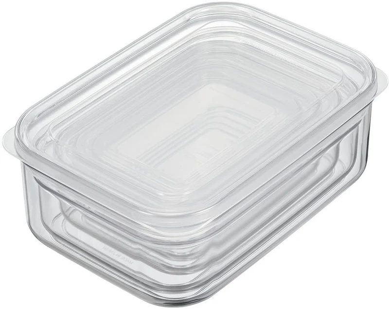 Iwasaki Industry Micro Clear Food Case M Size Natural Ir07402