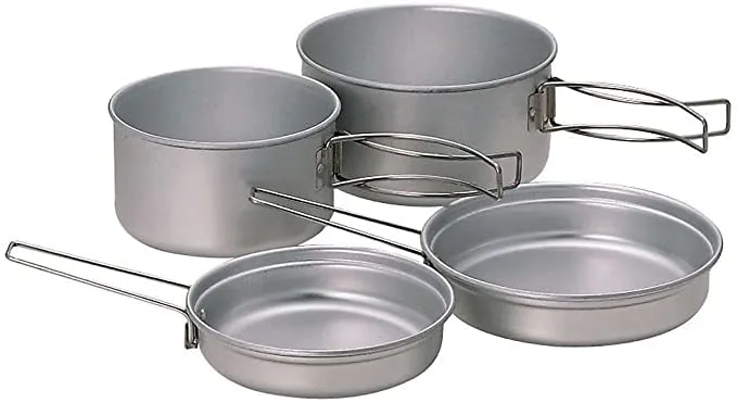 Snow Peak Japan Aluminum Personal Cooker Set Scs-020