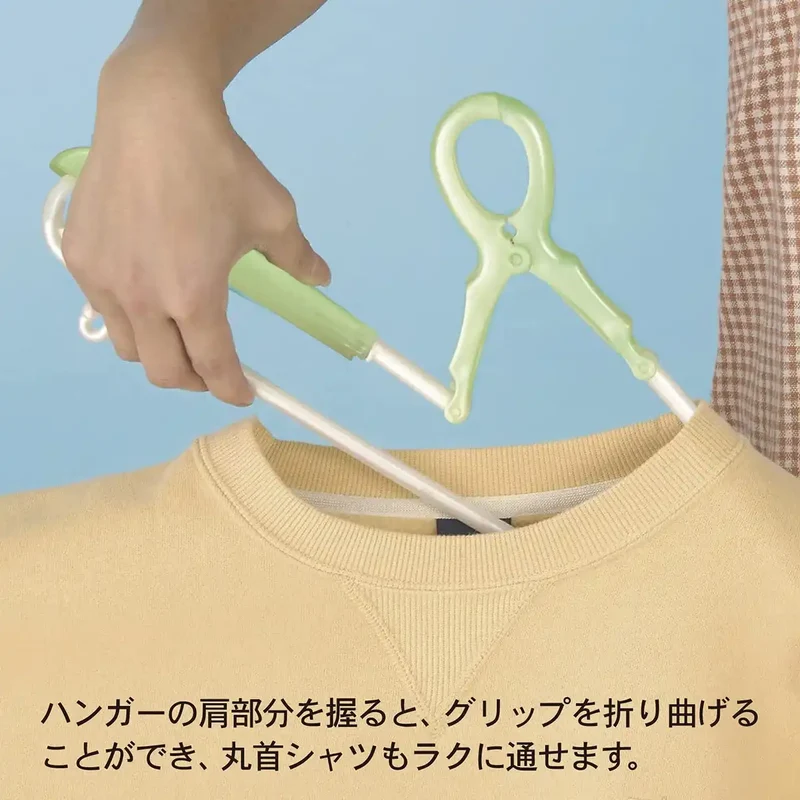 Kokubo Kogyosho Slide Catch Hanger Set 5 Colors X 2 Japan Laundry Hanger Wind Resistant Drying Clothesline
