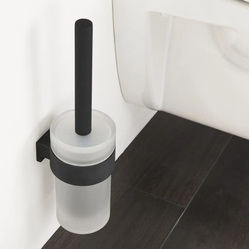 Tiger Japan Aquanova Rafaela Toilet Brush Holder Chrome