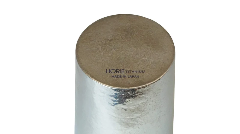 Horie T09Km270Mgsv Niigata Tsubame Titanium Double Tumbler Kiln Creation Light 270Cc Silver - Japan