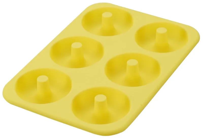 Kai Corporation Japan Silicone Donut Mold 6 Pieces - Dl-5981