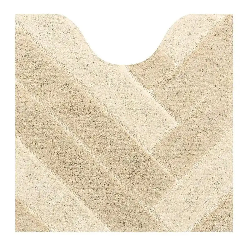 Senko M+Home Empire Beige Toilet Mat - Japanese Home Decor - Approx.