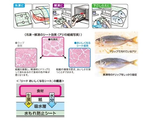 Lead Delicious Japan Sheet Cooking Medium Size 40 Sheets (Commercial Use)