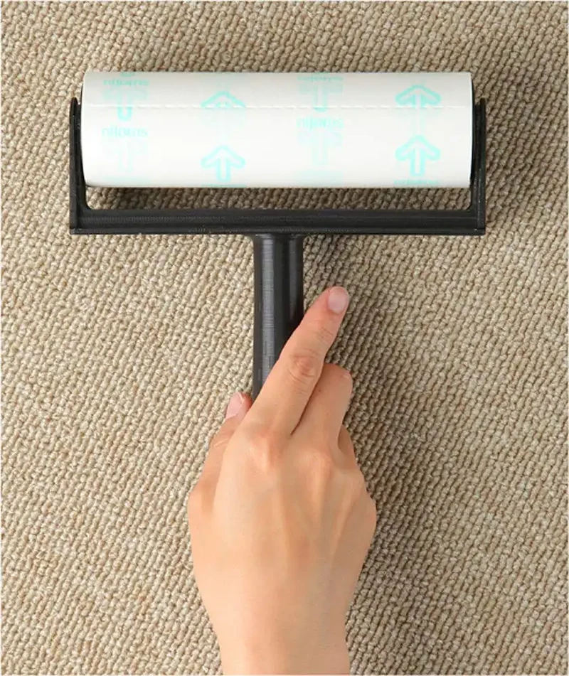 Nitoms Japan Carpet Compatible Corocoro Main Unit 60 Wraps Strong Streaks 1 Roll Black C4608