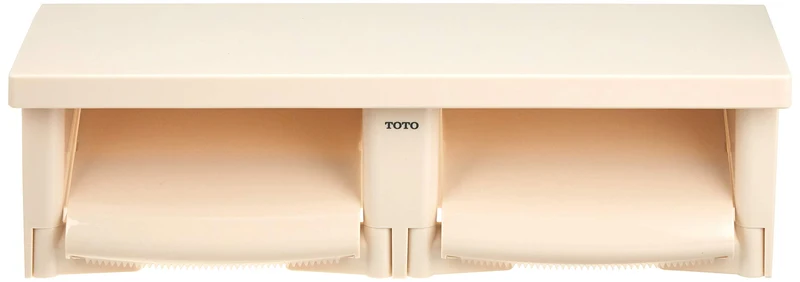 This Japan Double Paper Roller Flat Shelf Resin Pastel Ivory Yh650#Sc1