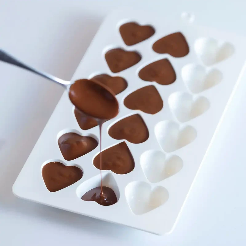 Tigercrown Abs Resin Chocolate Mold 2pcs