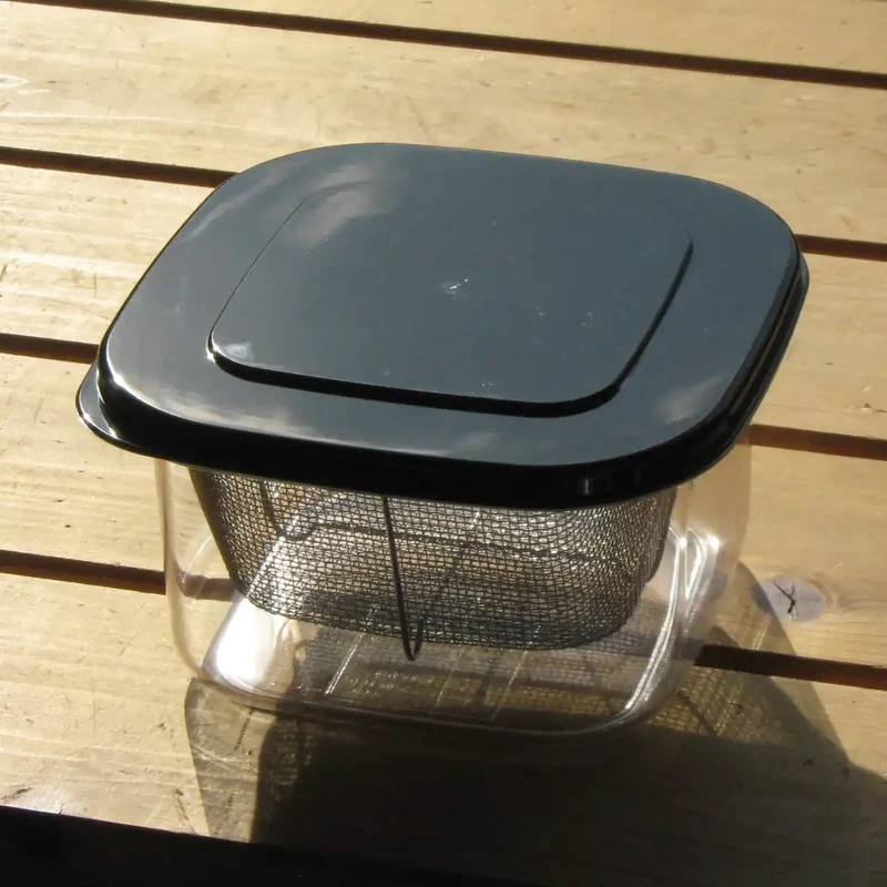 Nagao 15Cm High Heat Resistant Storage Container With Lid